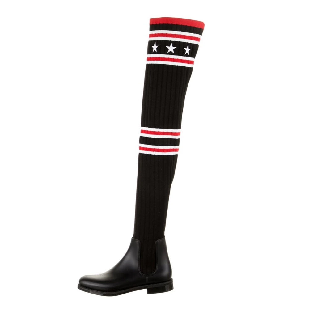 Givenchy over the knee sock boots